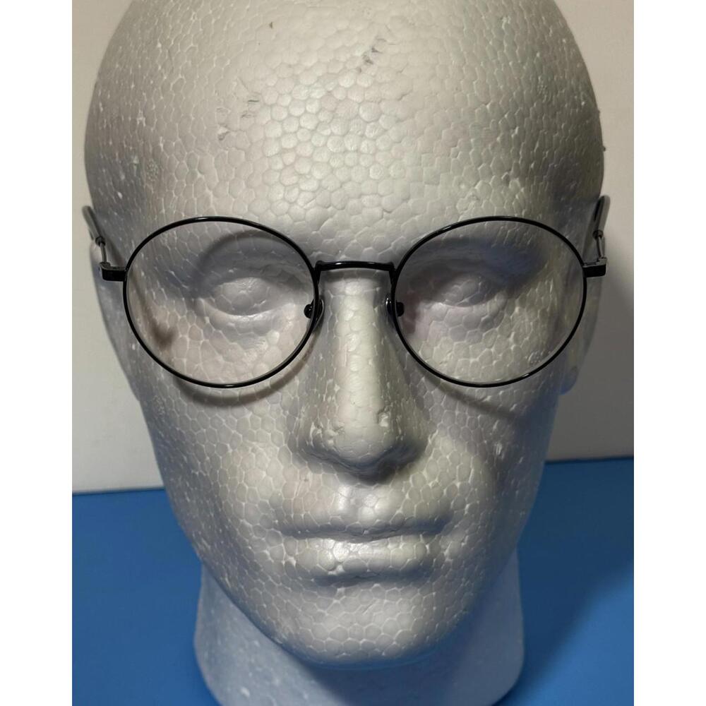 MUSE In The Eyes of The Creator Blue Polytechnic Eyeglass Frames 52-20-145 Round